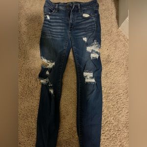 American Eagle Ripped Skinny Jeans